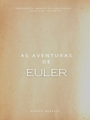 cover image of As Aventuras de Euler